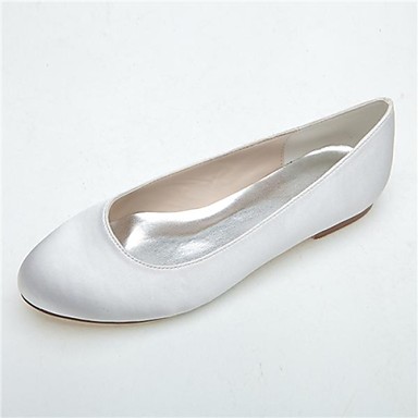 Women Shoes Round Toe Flat Heel Flats with Wedding Shoes More Co