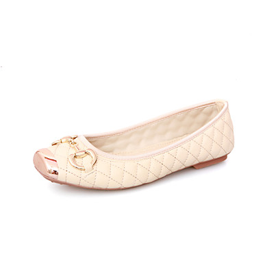 Leatherette Women Flat Heel Ballerina Flats Shoes
