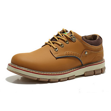 Men Shoes Work & Safety Flat Heel Leather Boots Booties Ankl