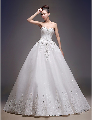 Ball Gown Sweetheart Floor-length Wedding Dress Ball Gown Sweetheart Floor-length Wedding Dress